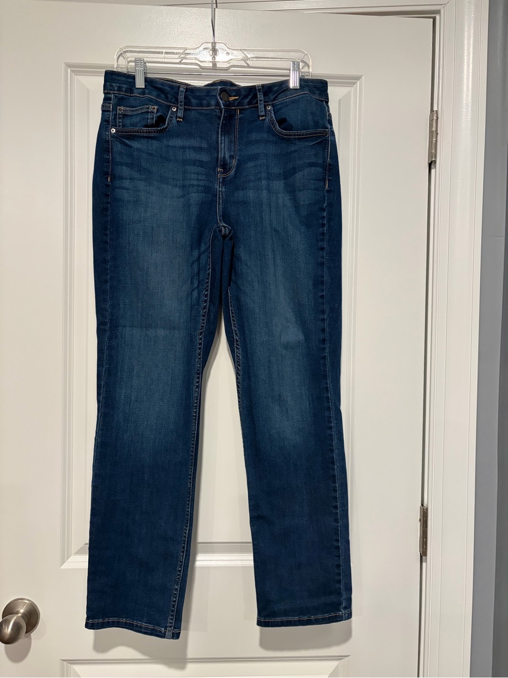 Calvin Klein Classic Women's Dark Blue Straight-Leg Jeans